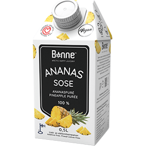 Ovocné pyré Ananás 0,5l - Bonne