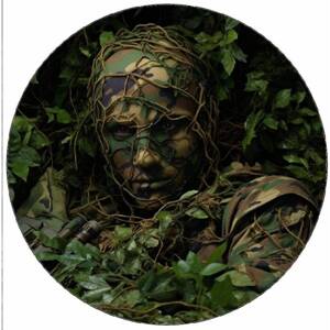 Jedlý papierový vojak s maskou 19,5 cm - Pictu Hap