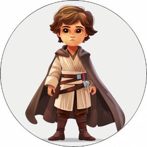 Jedlý papír Star wars Luke Skywalker 19,5 cm - Pictu Hap