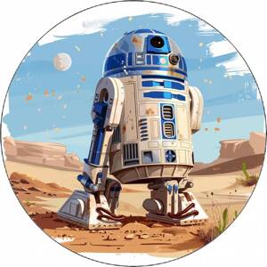 Jedlý papír Star wars R2-D2 19,5 cm - Pictu Hap