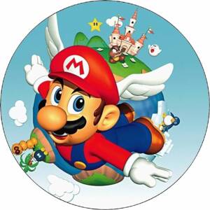 Super Mario Lietajúci jedlý papier 19,5 cm - Pictu Hap