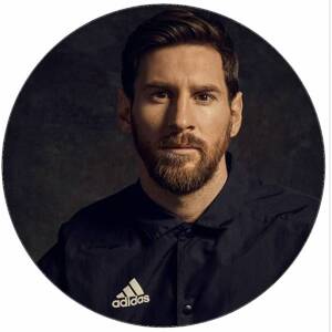 Jedlý papier Lionel Messi 19,5 cm - Pictu Hap