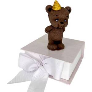 Čokoládový medveď hnedý stojaci 9cm - K Decor