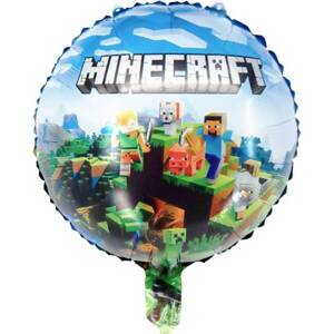 Fóliový balón Minecraft 46 cm - Cakesicq