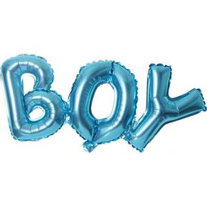 Fóliový balón Chlapec modrý 95x38cm - Cakesicq