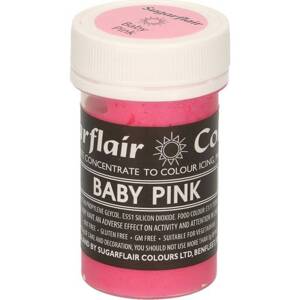 Gélová farba baby pink pastel 25g - Sugarflair