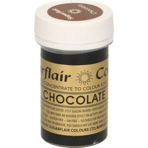 Čokoládová gélová farba 25g - Sugarflair