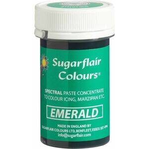 Gélová farba smaragd 25g - Sugarflair