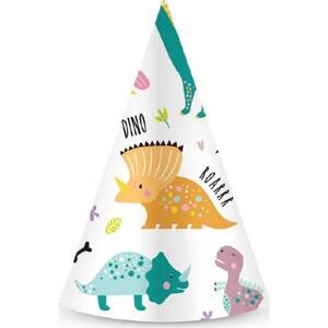 Párty klobúk dinosaury 6ks - Party Pal