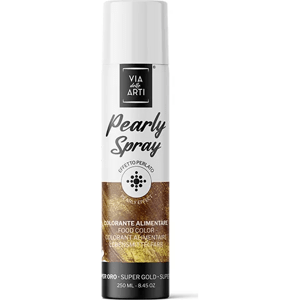Super zlatá perleťová farba v spreji 250 ml - Solchim Food