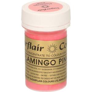 Gélová farba sugarflair flamingo pink 25g - Sugarflair
