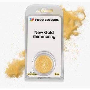Potravinárske farby New Gold Shimmering (2,5 g) Gold - dortis