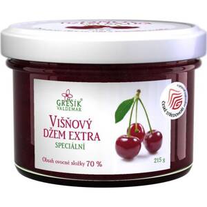 Višňový džem extra špeciál 215g - Grešík