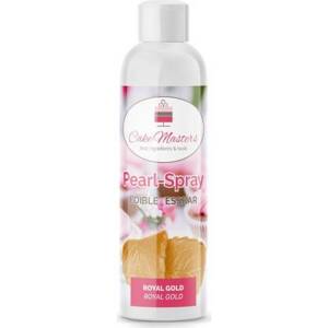 Farba v spreji perleťová 100ml, kráľovské zlato - Cake Masters