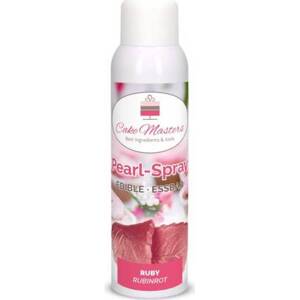 Farba v spreji perleťová 100ml, rubínová - Cake Masters
