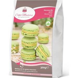 Zmes na makrónky 300 g zelenej farby - Cake Masters