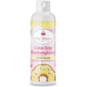 Cake drip pastelová žltá 250g - Cake Masters