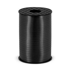 Stuha čierna 5 mm/225 m - PartyDeco