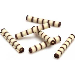 Čokoládové ruličky dvoubarevné Penne (1,2 kg) - dortis