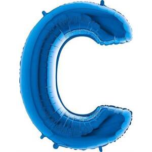 Nafukovací balónik písmeno C modré 102 cm