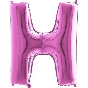 Nafukovací balónik písmeno H ružové 102 cm