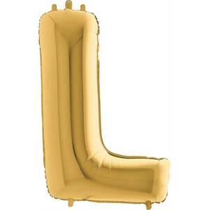 Nafukovací balónik písmeno L zlaté 102 cm