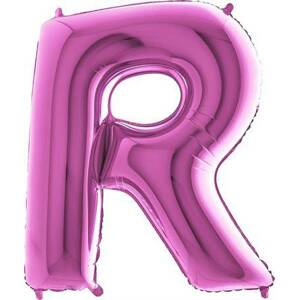 Nafukovací balónik písmeno R ružové 102 cm