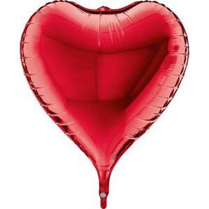 Nafukovací balónik červené srdce 3D 58 cm