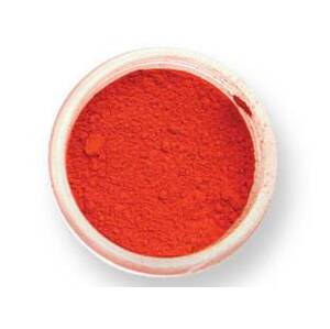 Prachová farba matná – červená čili EKO balenie 2 g