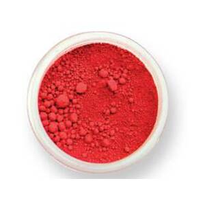 Prachová farba matná – zamatovo červená EKO balenie 2 g
