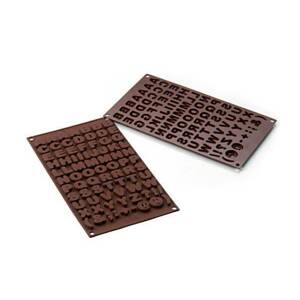 Silikónová forma na čokoládu – abeceda - Silikomart