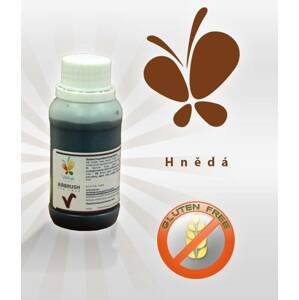 Airbrush farba 45 ml – hnedá