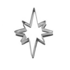 Vykrajovačka hviezdička 8 cípov 17 × 24 mm - Smolík