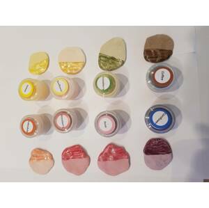 Súprava naturálnych prachových farieb – 8 ks - Food Colours
