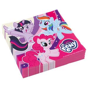 Papierové servítky My Little Pony 20 ks 33 x 33 cm