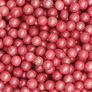 Cukrové ozdoby perličky 4 mm ružové 100 g