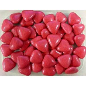 Čokoládové srdiečka červené (50 g) AMO013 dortis - dortis