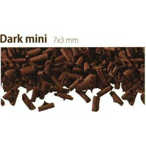 Čokoládové hobliny tmavé mini (80 g) - dortis