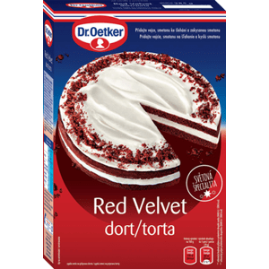 Dr. Oetker Red Velvet torta (385 g) DO0065 dortis - Dr. Oetker