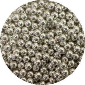 Cukrové perly strieborné stredné (50 g) AMO32 dortis - dortis