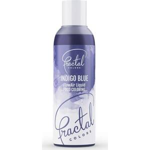 Airbrush barva tekutá Fractal - Indigo Blue (100 ml) - dortis