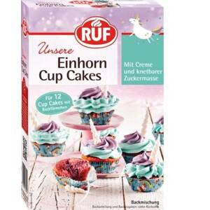 Zmes na farebné Cupcakes - Unicorn 365 g - RUF