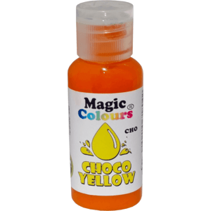 Gelová barva do čokolády Magic Colours (32 g) Choco Yellow