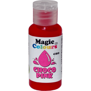 Gelová barva do čokolády Magic Colours (32 g) Choco Pink