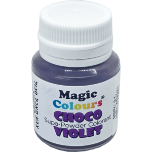 Prášková barva do čokolády Magic Colours (5 g) Choco Violet