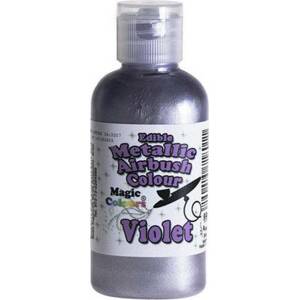 Airbrush farba perleťová Magic Colours (55 ml) Violet ABMVLT dortis