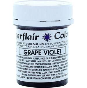 Farba do čokolády na báze kakaového masla Sugarflair Grape Violet (35 g) C311 dortis - Sugarflair