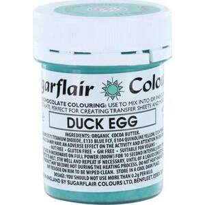 Farba do čokolády na báze kakaového masla Sugarflair Duck Egg (35 g) C310 dortis - Sugarflair