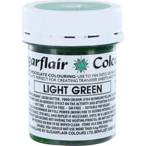 Farba do čokolády na báze kakaového masla Sugarflair Light Green (35 g) C308 dortis - Sugarflair