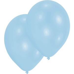 Latexové balóniky modré 10 ks 27,5 cm - Amscan